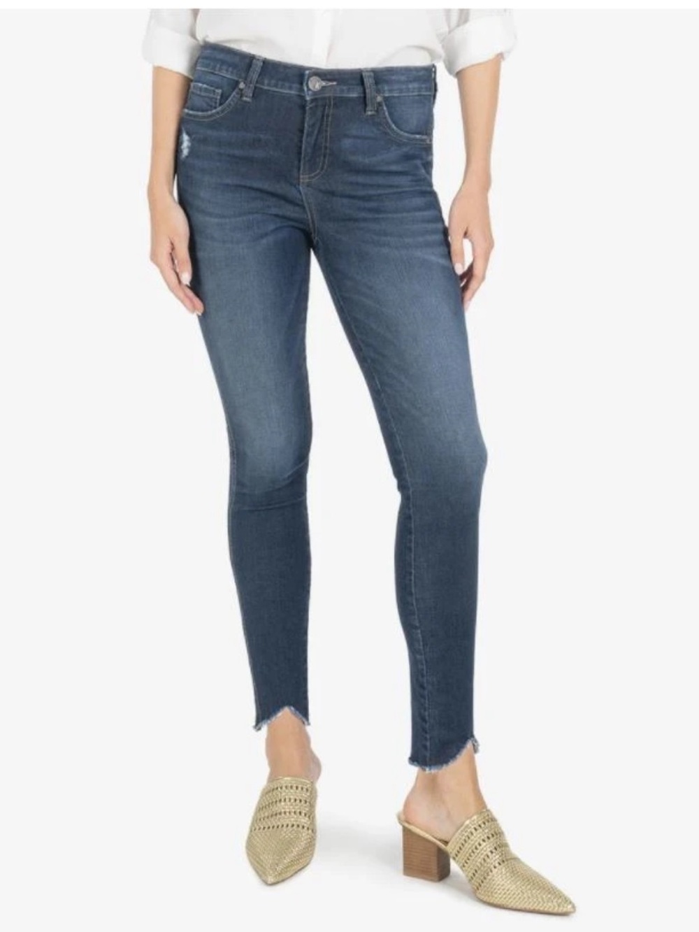Kut from the Kloth Carlo Ankle Skinny Jeans